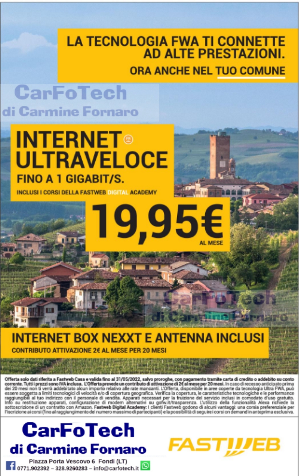 fastweb fwa maggio