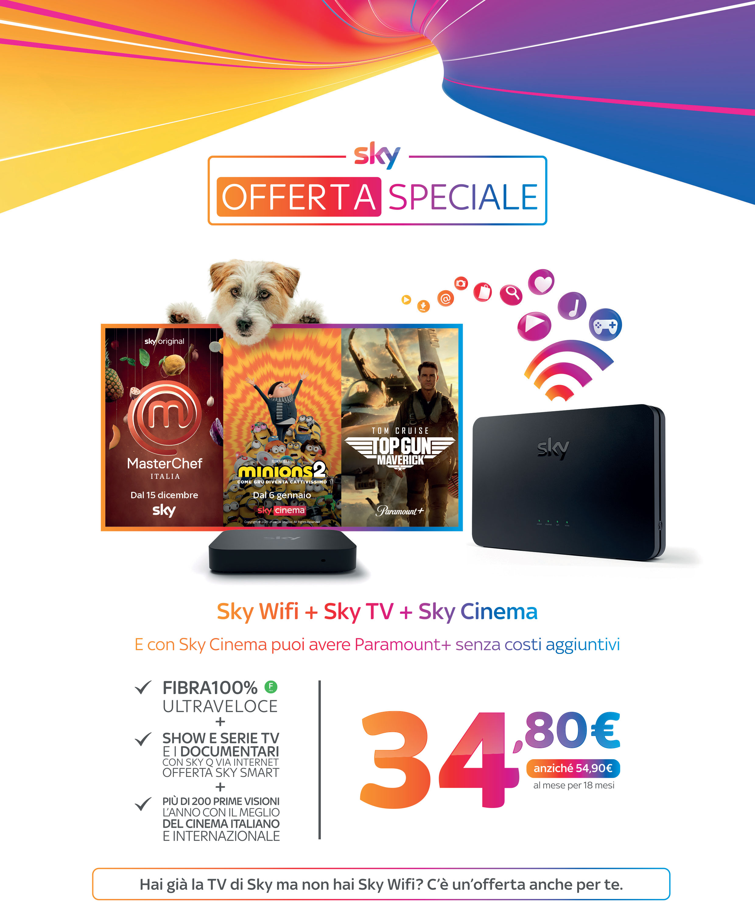 sky wifi tv cinema